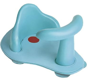 Kindersicherheits Badewannensitz mit Rutschfester Unterseite und Kissen | Badewanne und Dusche, Stabile Saugfüße, Abgerundete Kanten, Bequemer Sitz, 1 Stück