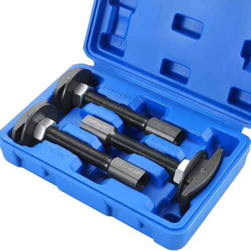 DASBET Juego de extractor de rodamientos de eje trasero, kit de herramientas de extracción de rodamientos de rueda, extractor de cojinetes de buje, herramienta de reparación de rodamientos de eje