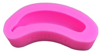 URTERYSER Silicone Banana Moulds, Multi-color, Silicone, 30-45 ml, Baking Supplies, Dessert Molds