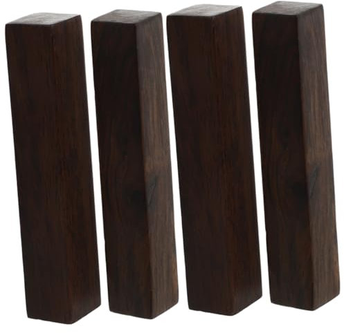 POPETPOP 4stücke Briefbeschwerer Aus Holz Für Kalligrafie Ornament Kalligrafie-zubehör Rechteckig Glatte Oberfläche Klassisches Design