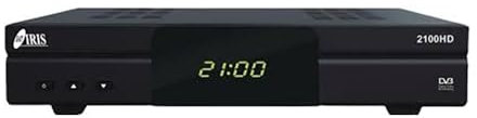 3jcut Receptor de satélite digital Iris 2100 HD DVB-S2, Wi-Fi 5G, H.265 HEVC, multimedia, DLNA, USB 2.0, HDMI 1.4