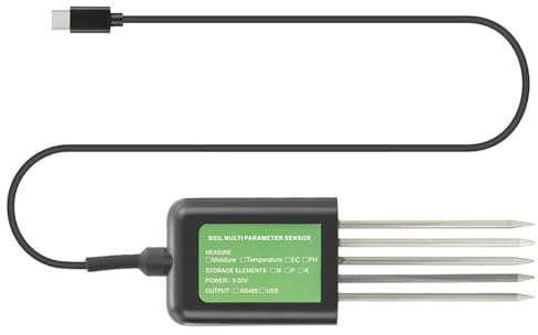 Misuratore di bilanciamento digitale del suolo per il controllo dei nutrienti per uso domestico giardino agricolo leggero forte design Rivelatori da giardino