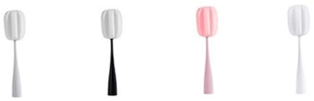 Toyvian Lot de 2 Goupillons à Manche Long Brosse en Éponge, Nettoyage pour Biberons, Verres et Mugs, Brosse de Nettoyage Multifonctionnelle pour Bouteille, Usage Couleur Couleur Aléatoire