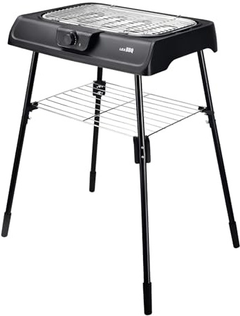 Elektrisk bordsgrill och grill, 2 000 W, elektrisk grill, grill, grill, grill, grill, för balkong, terrass