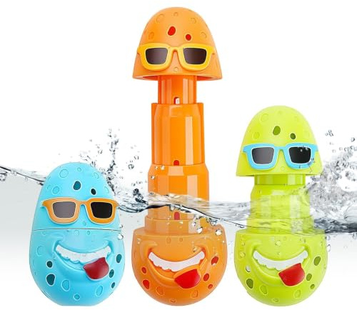 Dykstickor 3 stycken Clownägg Roliga Flytande Dykpinnar Leksaker | Pool Dykleksaker för Barn För Pojkar Flickor Undervatten Trädgård Sjö Vattenpark Bubbelpool Badkar