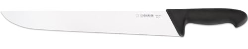 Johannes Giesser Messerfabrik Schlachtmesser mit schmaler Form Messer, Grau, 36 cm