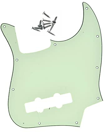 KAISH Schlagbrett im J-Bass-Stil, 4-saitig, Schlagbrett für Jazz J Bass, hergestellt in den USA / Mexiko, Mintgrün
