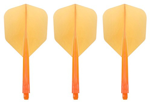 Condor Zero Stress Flight System - Small Orange - Dart Flights Medium