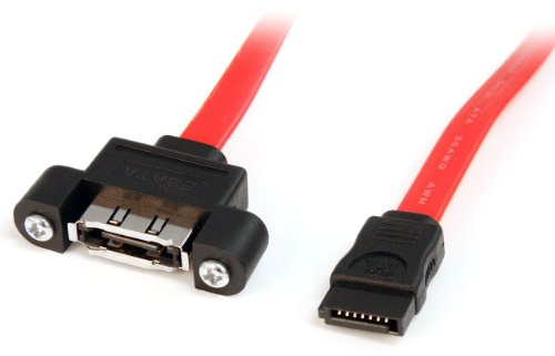 Startech.Com Cavo per Montaggio Pannello Esata 30 Cm, F/M