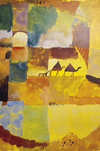 1art1 Paul Klee Zwei Kamele Und EIN Esel, 1919 Selbstklebende Fototapete Poster-Tapete 180x120 cm
