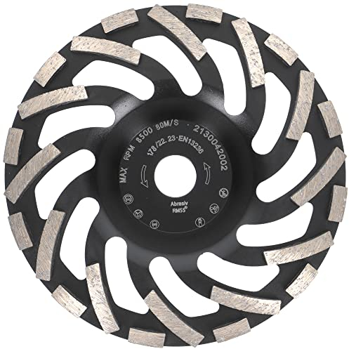 PRODIAMANT Diamant-Schleiftopf 180 mm x 22,2 mm Turbo ST91 Diamantschleifscheibe Asphalt Estrich Profiqualität