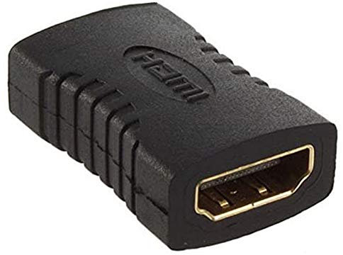 VMOJO 2X HDMI Adapter Coupling Connector | HDMI Female to HDMI Female type A | Full HD 1080p HDR ARC High Speed with Ethernet | GOLD PLATED contacts