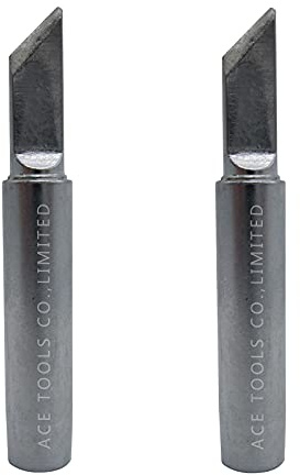900M-T-K Knife 0.196 / 5mm Soldering Tip Replace for 907ESD 936ESD 937 64-053 3020-XTS M12SI-0 936B 853D Solder Iron Tips (2)