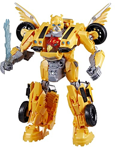 Transformers Toys Rise of the Beasts Film, Beast-Mode Bumblebee Action Figure, Ages 6 and up, 25 cm