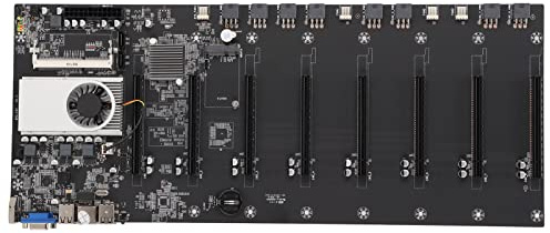 Septpenta Mining Motherboard Unterstützt Gigabit Netzwerkschnittstelle, Unterstützt Digitale HD Videoausgabe, Verbessert Die CPU Leistung, 50 MM Raster Unterstützt Ddr3 MSata Motherboard