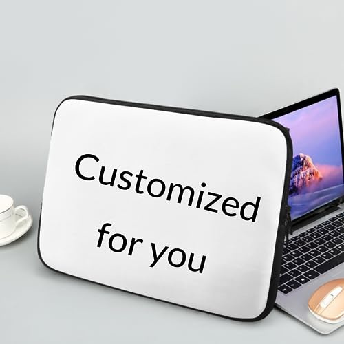 Showudesigns Custom laptop sleeve Personalized Lap Top Case Add Your Image Text Logo Laptop Protective Sleeve Laptop Accessories 17inch