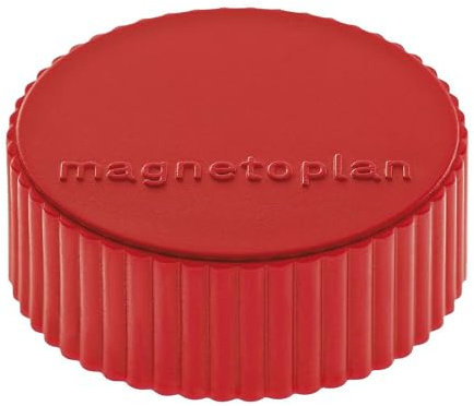 magnetoplan | Magnet DISCOFIX MAGNUM | Ø 34 mm | VE 50 Stk | rot