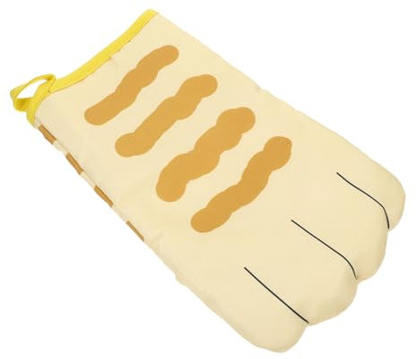 LIFKOME Fun Oven Gloves Attached Mitts for Boys and Girls Thick Kitchen Cooking Mittens Oven Baking Glove