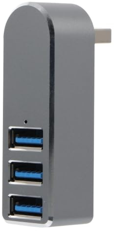 SHINEOFI Hub USB Lega Alluminio Adattatore con Porte per Trasferimento Compatibile con Mouse Tastiera Hard Disk e Dispositivi USB