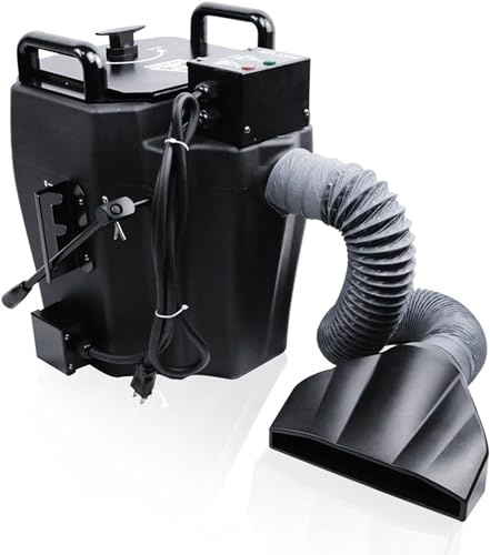 Máquina de humo, máquina de niebla Máquina de niebla de hielo seco Máquina de niebla baja con hielo seco con boquilla de tubo, Máquina de humo de nebulización de escenario(3500W)