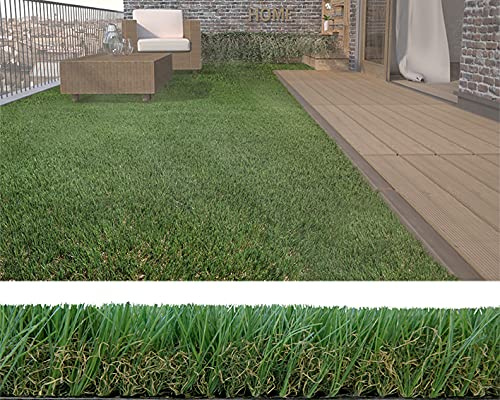 Blendend Césped Artificial - césped, Tipo de Fibra, con Apariencia Natural, Duradero y Resistente a la Intemperie, Ideal para Exteriores.