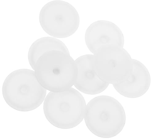 HOMOBABE 10pcs Reusable Plastic Sticky Roller Covers for Lint Roller Replacement with Easy Replacement and Versatile Use, for Pet Hair Removal and Travel