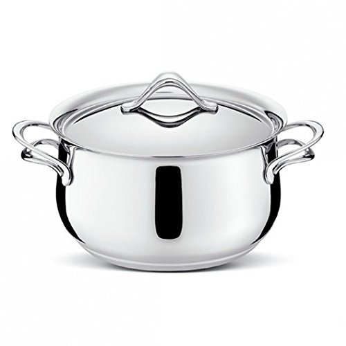 Lagostina 11110031224 Schmortopf avec Deckel Melodie, 24 cm Durchmesser