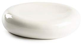 100%Chef Piatto Dune (Bianco lucido XL - Ø 27 x 7 cm)