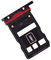 Sunrise Glow Dual SIM Card Tray + Micro SD Card Slot Kompatibel mit Huawei P30 Pro Schwarz