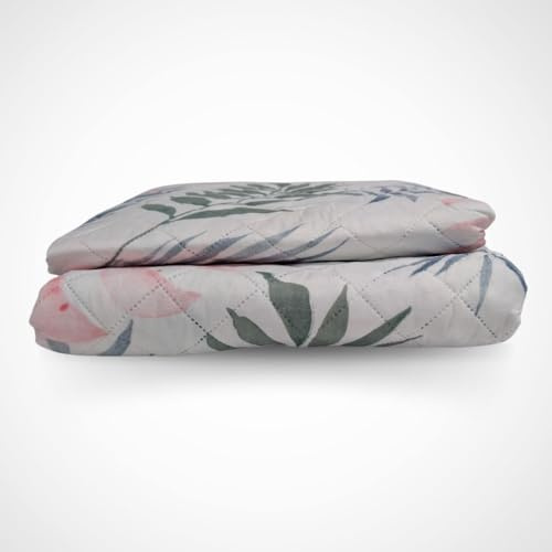 COMERCIAL CANDELA FELPUDOS Y ALFOMBRAS Colcha Bouti Primavera y Verano Flores Colores Alegres para Cama de (Cama 150)