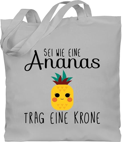Shirtracer - Baumwolltasche - Manga & Comic Zubehör - Sei wie eine Ananas