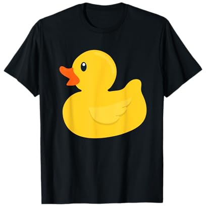 Camiseta de pato de goma linda camisa de pato Camiseta