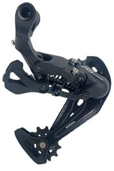 JZYSS Fahrrad Schaltwerk A5 1X9 9-Fach Schaltwerke Trigger Groupset 9s 9v Schalthebel 9-Fach Schaltwerkschalter kompatibel Schaltwerke (Color : 9S ULT-Long RD)
