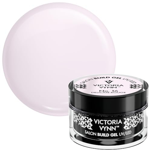 Victoria Vynn Build Gel UV/LED GEL BUILDER Nägel Aufbau Verlängerung (No. 16 Zartes Rouge, 50ml)