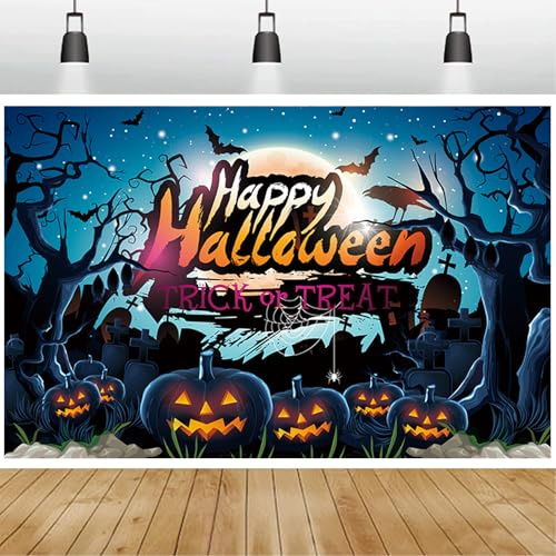 JLTXKST Addobbi per Banner 'halloween', Decorazioni Grande, Forniture per 'halloween, Banner Interno 185cm x 110 cm'
