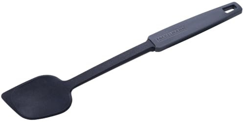Fackelmann Spitzlöffel 2K, Hitzebeständig bis 270° Celsius, Spülmaschinenfest, Hochwertiges Küchenwerkzeug, Designed in Germany, Grau, 300x60x12mm