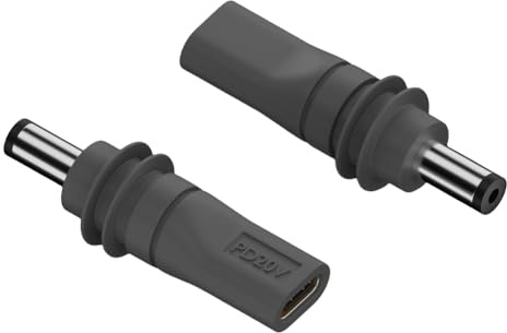 Fiorky Fora Starlink Mini Gen 3 Tipo-C a CC/CC a CC Cable de alimentación de Carga rápida Exterior Adaptador de Corriente USB C a CC Impermeable Cable de Repuesto de Entrada Tipo C de