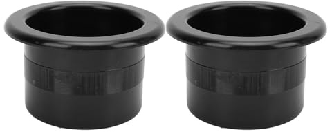 2 Portavasos Universales de 2,7 Pulgadas, para Barco, RV, Coche, Camión, sofá, Repuesto de Bolsillo de Plástico, Portavasos Empotrados, Contenedor de Repuesto para Portavasos