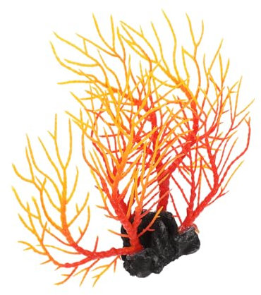 BESPORTBLE Resin Wasserpflanzen Dekoration Für Aquarien Künstliches Korallenornament Mit Aquarienpflanzen Für Lebendige Unterwasserlandschaften