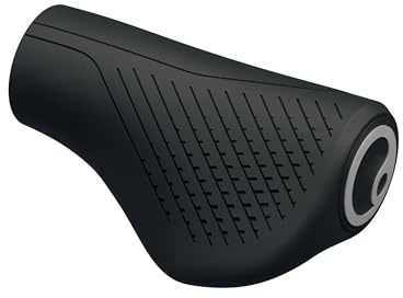 Ergon GS1 EVO Fahrradgriffe, Single Twistshift, Schwarz