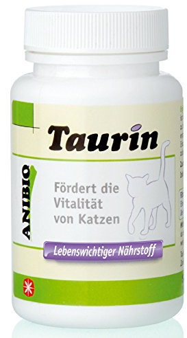Anibio Taurin 130g | fördert und erhält die Vitalität | Wertvoller Närhstoff für Katzen und Hunde