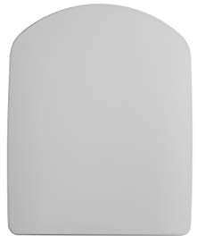 Gala Smart - Asiento con Caída Amortiguada, Incluye Kit de Fijación y Bisagras de Acero Inoxidable, Color Blanco, Medidas 44 x 35.5 x 3.5 cm – Modelo G5161601