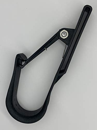 PLASSCAF Hook. Universal Tool Belt Hook and Cordless Drill Holder by PLASSCAF (Black)