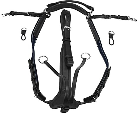 Horseware Rambo Micklem Vorderzeug für Pferde, Schwarz