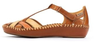 Pikolinos P. Vallarta Zapatos Semiabiertos Mujer | en Cuero | Marrón Claro