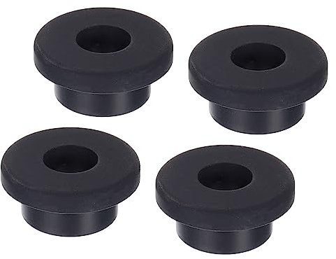 sourcing map 4Pcs T Shape Rubber Grommet Mount Dia 23mm ID 13mm H 15mm Seal Protection Cable Grommets Flexible for Cable Pipe