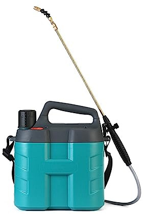 WTHOME Caricatore a Spalla ad Alta Pressione annaffiatoio a spruzzo Elettrico spruzzatore agricolo 5L/8L varietà di ugelli,B-8L