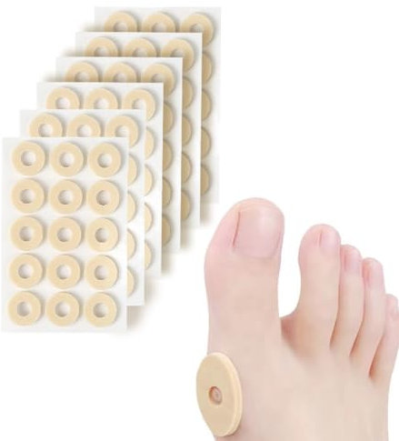 INGJIA Pansement Cors Aux Pieds Corn Remover Protecteurs Correcteurs D'orteils 90 Pièces 6 Feuilles