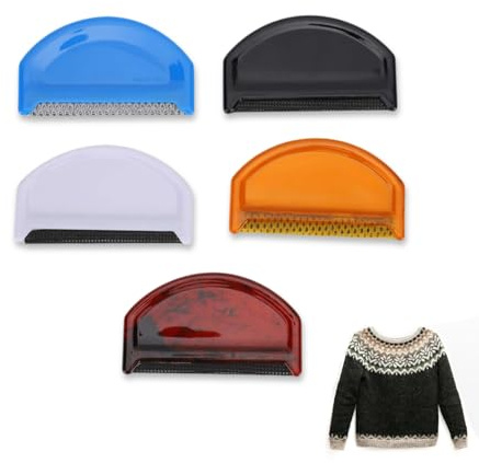 5 Pezzi Per Rimuovere La Peluria dei Maglioni, Cashmere, Pettine in Lana Per La Cura dei Maglioni, Rasoio Per Depilling dei Tessuti, Strumento Per Eliminare I Pelucchi, Pillole, Strumenti Per La Puliz