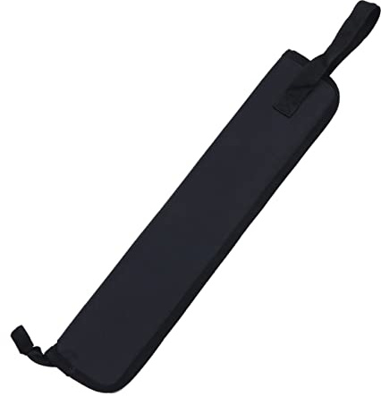 COSMEVIVI Tragbarer Drumstick Rucksack aus Robustem Material mit Tragegriff und Haken Großes Volumen für 4 Paar Drumsticks Kompatibel mit Standtom Schwarze Stick Tasche für Schlagzeugzubehör